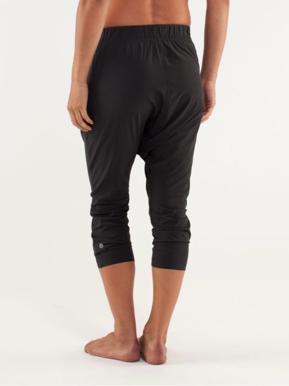 Lululemon Modern Tranquil Black Harem  Pants size 6 - Picture 2 of 14